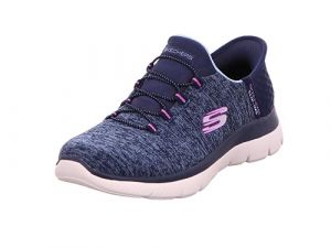 Skechers Femme Hands Free Slip Ins Summits Dazzling Haze Basket