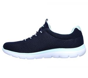 Skechers Summits Baskets de sport pour femme - Bleu - Bleu marine.