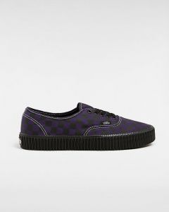 VANS Chaussures Authentic Creeper (checkerboard) Unisex Noir, Taille 47