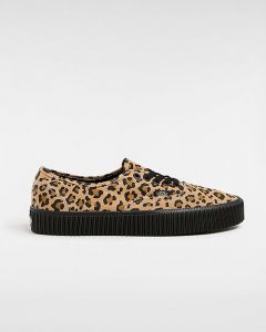 VANS Chaussures Authentic Creeper (leopard) Unisex Marron, Taille 47