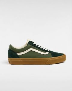 VANS Chaussures Old Skool (green/gum) Unisex Vert, Taille 47