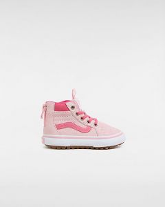 VANS Chaussures Mte Sk8-hi Zip Bébé (1-4 Ans) (pink/multi) Toddler Rose, Taille 26.5