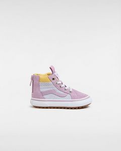 VANS Chaussures Mte Sk8-hi Zip Bébé (1-4 Ans) (multi/true Whit) Toddler Multicolour, Taille 26.5