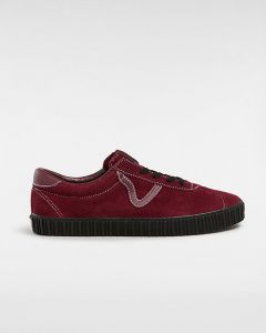 VANS Chaussures En Daim Sport Low Creeper (port/black) Unisex Rouge, Taille 47