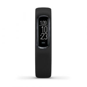 Garmin Tracker d'activité intelligent Vivosmart 4 petit/moyen avec outils de surveillance de la fréquence cardiaque au poignet et de la condition physique - Noir