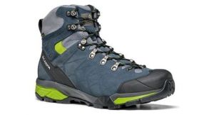 Chaussures de randonnee scarpa zg trek gore tex bleu