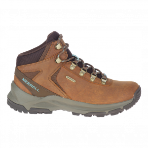 Merrell Erie Mid Leather Waterproof Homme Marron