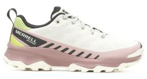 Chaussures de randonnee femme merrell speed eco waterproof blanc