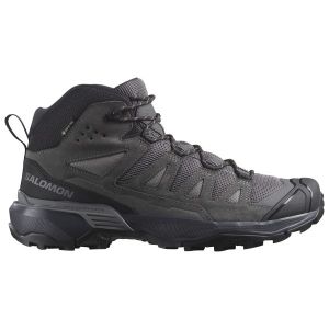 Salomon - X Ultra 360 Leather Mid GORE-TEX - Chaussures de randonnée taille 13,5, gris/noir