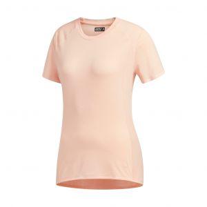 Adidas Fran Supernova Short Sleeve Tee Femme Rose