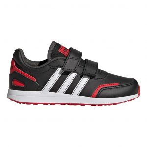 Chaussures adidas VS Switch 3 Hook and Loop Strap noir rouge pur blanc enfant - 35