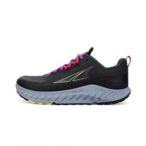 Altra Women Outroad Trail Running Shoe Running Shoes Dark Gray/Blue - Grey 5