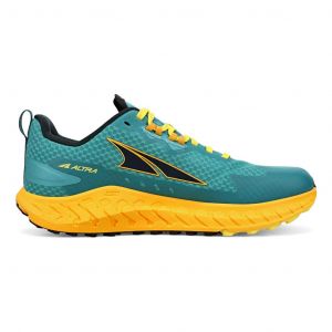 Chaussures Altra Mntn Outroad vert jaune femme - 42.5