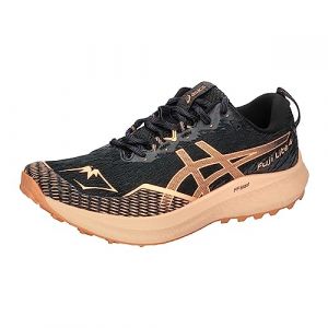 ASICS Fuji Lite 4 Donna Chaussures de Course de Trail Noir Beige