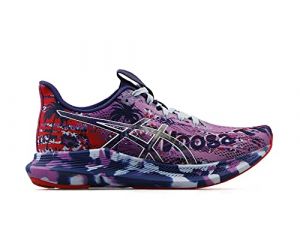 ASICS Gel Noosa Tri 14 Chaussure de Course sur Route pour Femme Noir Blanc