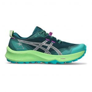 Chaussures ASICS GEL-Trabuco 12 bleu turquoise vert blanc femme - 36