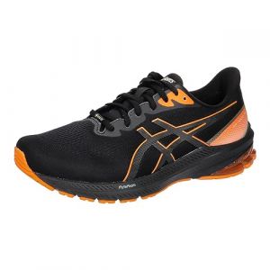 ASICS GT 1000 12 GTX Homme Chaussures de Course Noir Orange