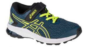 Asics gt 1000 9 ps 1014a151 406  pour un garcon  bleu  chaussures de running