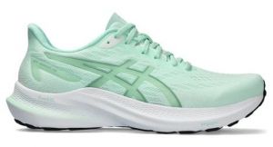 Chaussures de running femme asics gt 2000 12 vert blanc