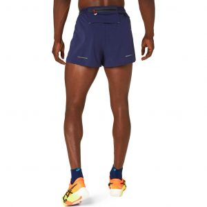 Asics Metarun Split Short Homme Bleu marine