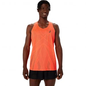 Asics Metarun Singlet Homme Rouge