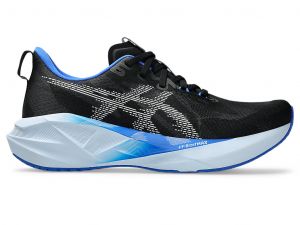 ASICS Novablast 5 Black / White Hommes Taille 43.5