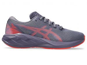 ASICS Novablast 5 Gs Greyish Purple / Coral Reef Enfants Taille 40