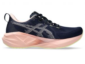 ASICS Novablast 5 Midnight / Breeze Femmes Taille 41.5