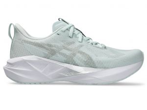 ASICS Novablast 5 Pure Aqua / Seal Grey Femmes Taille 41.5