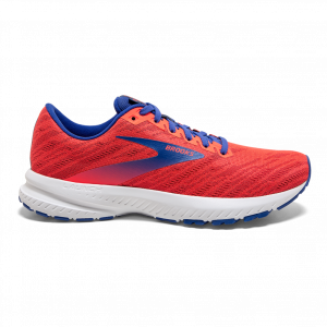 Brooks running Launch 7 Femme Rouge