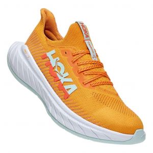 Chaussures HOKA Carbon X 3 orange blanc - 42