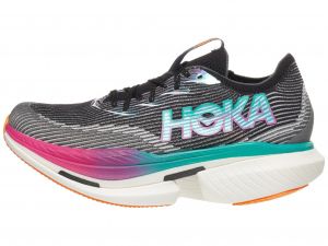 Chaussures Unisexe HOKA Cielo X1 Black/Electric Aqua