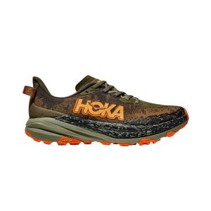 Chaussures Hoka Speedgoat 6 Wide Marron Vert AW24