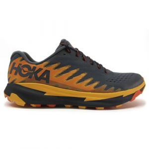 HOKA Torrent 3 Homme Chaussures de Course de Trail Noir Orange