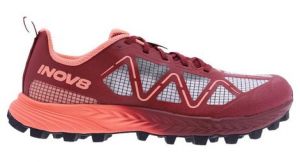 Chaussures de trail inov 8 mudtalon speed rouge rose femme