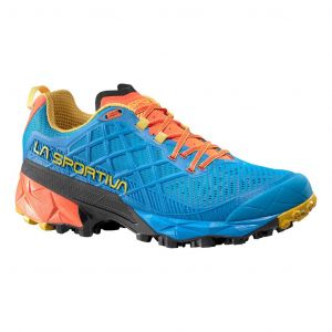 Chaussures La Sportiva Akyra II bleu orange - 47.5