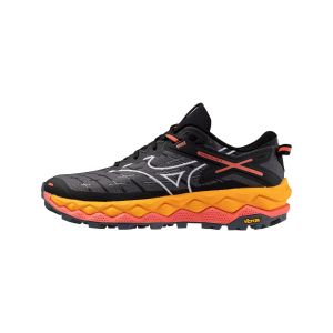 Baskets Mizuno Wave Mujin 10 Noir Orange SS24 pour Femme