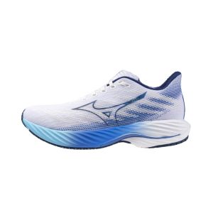 Baskets Mizuno Wave Rider 28 Bleu Blanc AW24