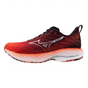 Chaussures Mizuno Wave Rider 28 Amsterdam Marathon rouge noir - 48.5