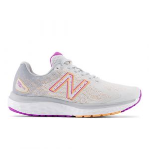 New Balance Femme Fresh Foam 680v7 en Gris/Orange/Rose