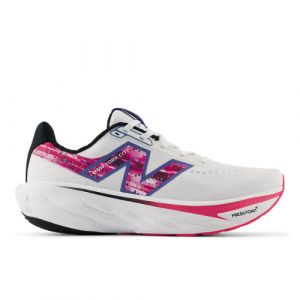 New Balance Homme TCS NYC Marathon® Fresh Foam X 1080 v14 en Blanc/Rose/Noir, Synthetic, Taille 44.5 Large