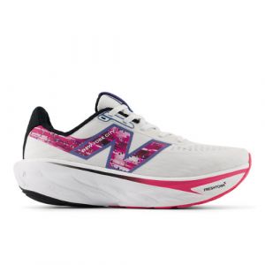 New Balance Femme TCS NYC Marathon® Fresh Foam X 1080 v14 en Blanc/Rose/Noir, Synthetic, Taille 41