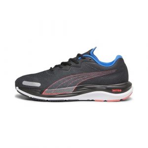 Puma Men Velocity Nitro 2 Neutral Running Shoe Running Shoes Puma Black/Fire Orchid/Ultra Blue - Black 7