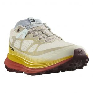 Chaussures Salomon Ultra Glide 2 blanc jaune rouge - 42