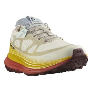 Chaussures Salomon Ultra Glide 2 blanc jaune rouge femme - 44