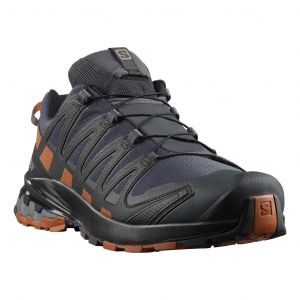 Chaussures Salomon XA PRO 3D v8 Wide bleu noir orange - 40