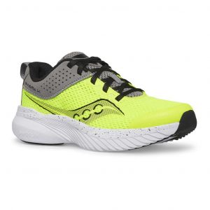 Chaussures Saucony Kinvara 14 jaune gris enfant - 28