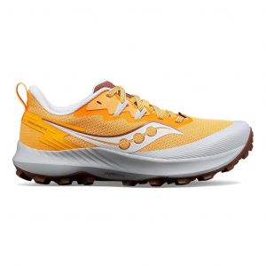 Chaussures Saucony Peregrine 14 orange clair blanc femme - 42