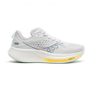 Chaussures Saucony Ride 17 blanc gris femme - 41