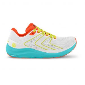 Chaussures Topo Athletic Phantom 2 blanc orange bleu femme - 38